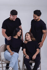 Cargar imagen en el visor de la galería, ¡Conoce la nueva Camiseta para niños y niñas! DEEP BLACK