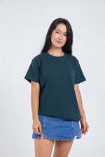 Cargar imagen en el visor de la galería, Camiseta para ELLAS Alto Gramaje Regular- ¡Nuestra joya! EMERALD