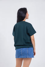Cargar imagen en el visor de la galería, Camiseta para ELLAS Alto Gramaje Regular- ¡Nuestra joya! EMERALD