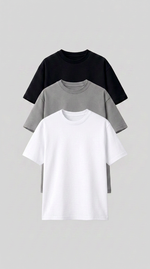 Cargar imagen en el visor de la galería, Pack de 3 Camisetas Alto Gramaje- Regular $76.333 c/u