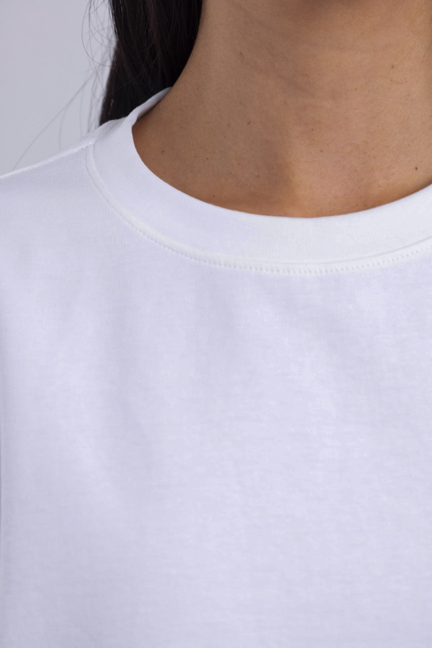 Camiseta para ELLAS Alto Gramaje Regular- ¡Nuestra joya! WHITE BRIGHT