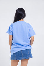 Cargar imagen en el visor de la galería, Camiseta para ELLAS Alto Gramaje Regular- ¡Nuestra joya! HYDRANGEA BLUE