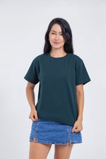 Cargar imagen en el visor de la galería, Camiseta para ELLAS Alto Gramaje Regular- ¡Nuestra joya! EMERALD