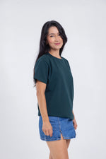 Cargar imagen en el visor de la galería, Camiseta para ELLAS Alto Gramaje Regular- ¡Nuestra joya! EMERALD