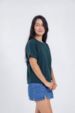 Cargar imagen en el visor de la galería, Camiseta para ELLAS Alto Gramaje Regular- ¡Nuestra joya! EMERALD