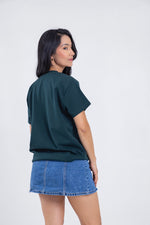 Cargar imagen en el visor de la galería, Camiseta para ELLAS Alto Gramaje Regular- ¡Nuestra joya! EMERALD