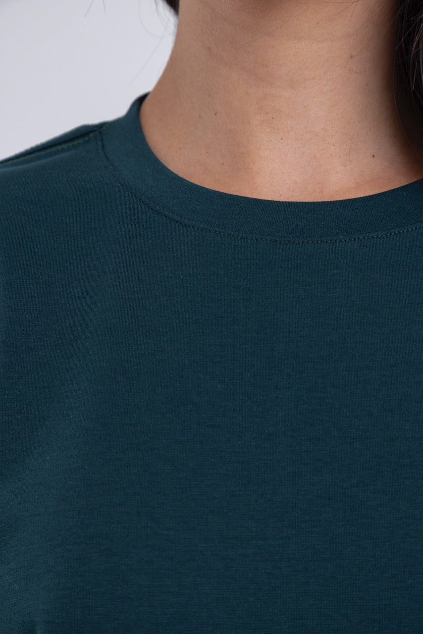 Camiseta para ELLAS Alto Gramaje Regular- ¡Nuestra joya! EMERALD