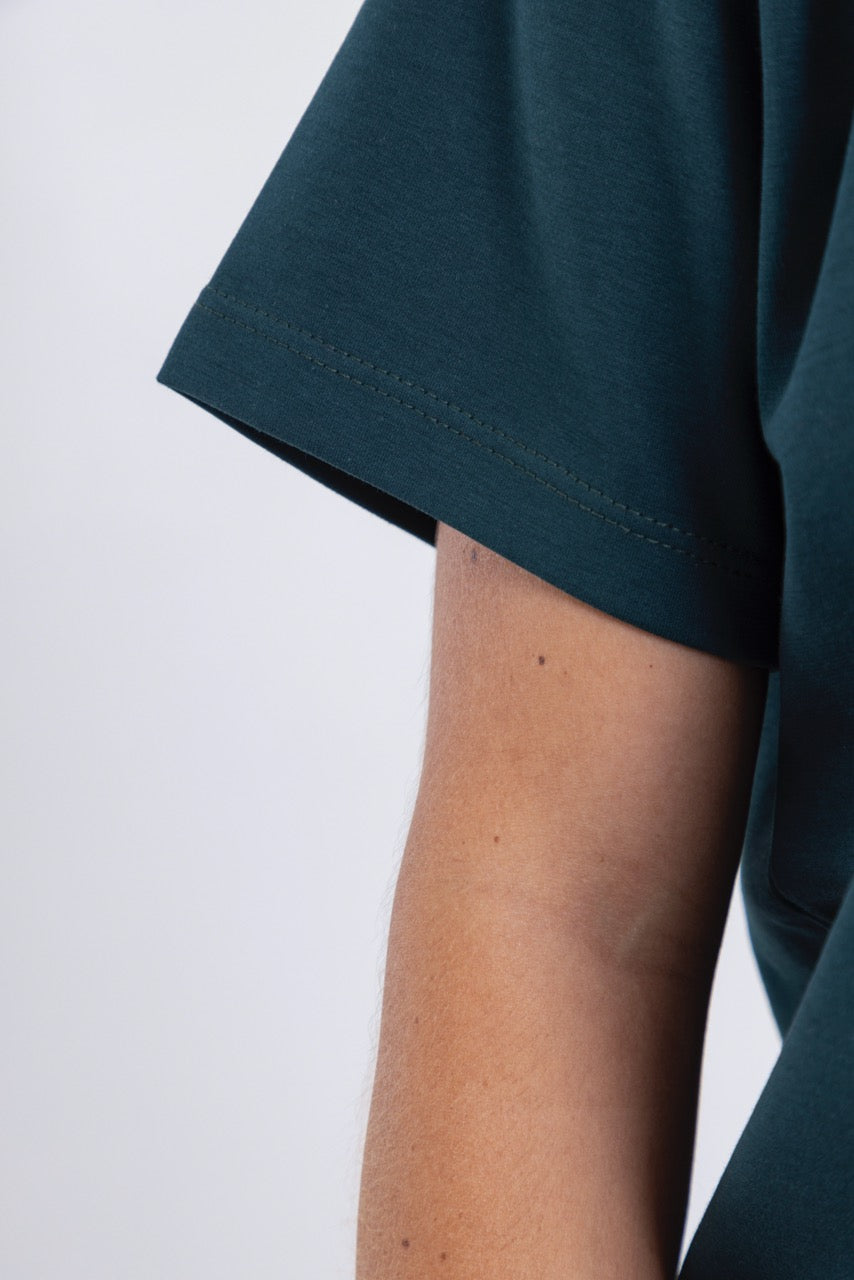 Camiseta para ELLAS Alto Gramaje Regular- ¡Nuestra joya! EMERALD