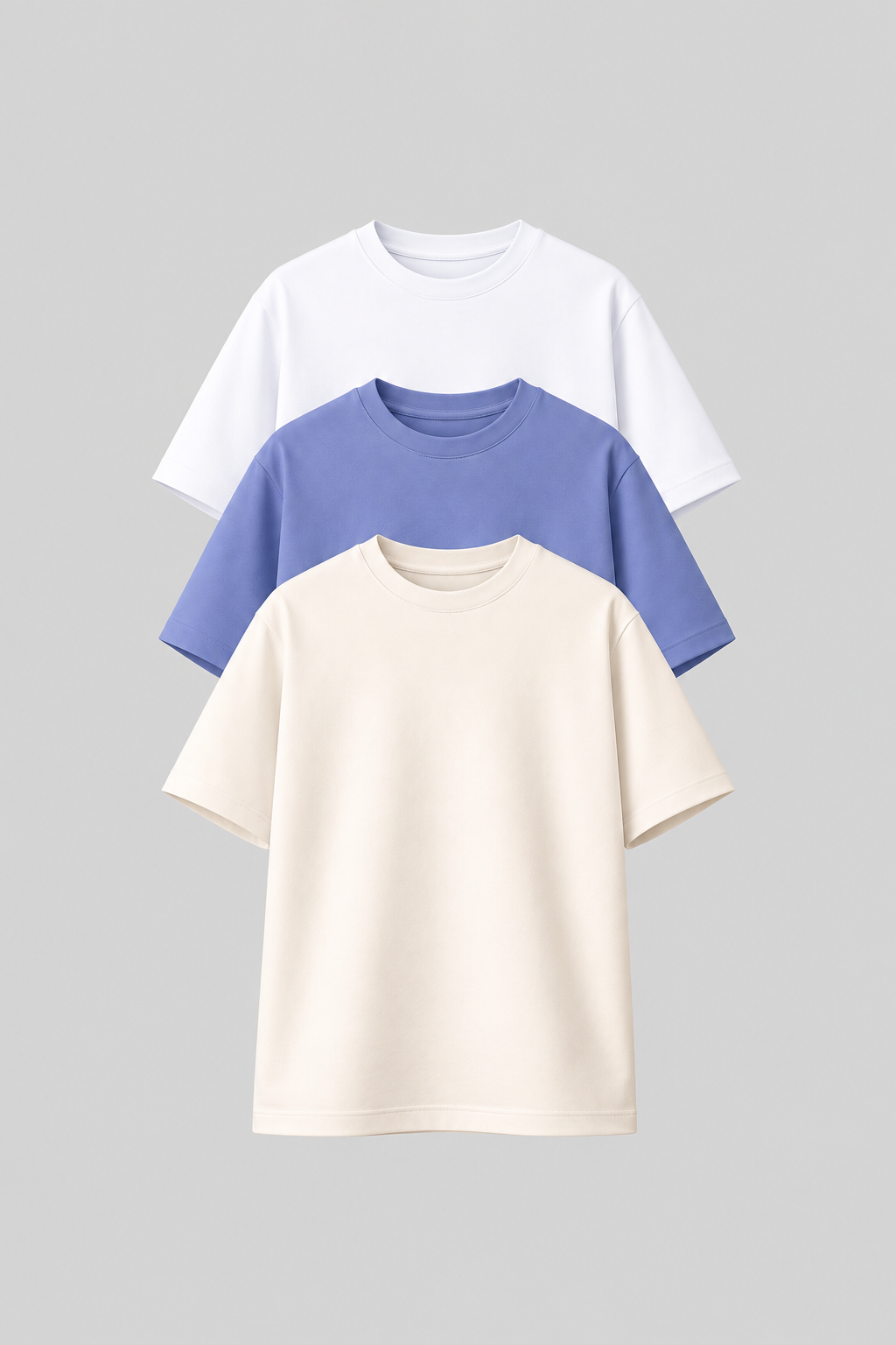 Pack de 3 Camisetas Alto Gramaje- Regular $76.333 c/u