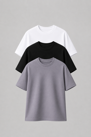 Pack de 3 Camisetas Oversized - Amplía $70.000 c/u