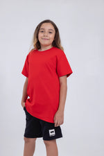 Cargar imagen en el visor de la galería, ¡Conoce la nueva Camiseta para niños y niñas! CLASSIC RED