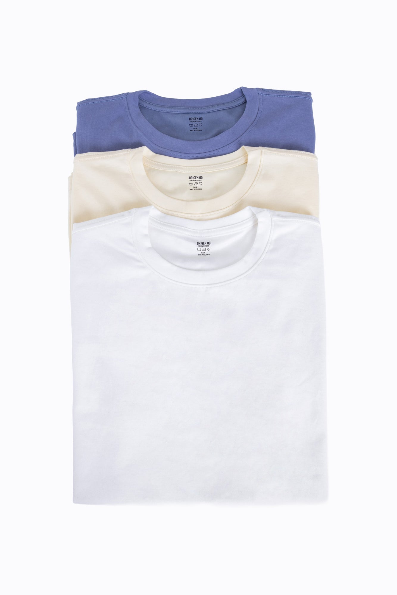 Pack de 3 Camisetas Alto Gramaje- Regular $76.333 c/u