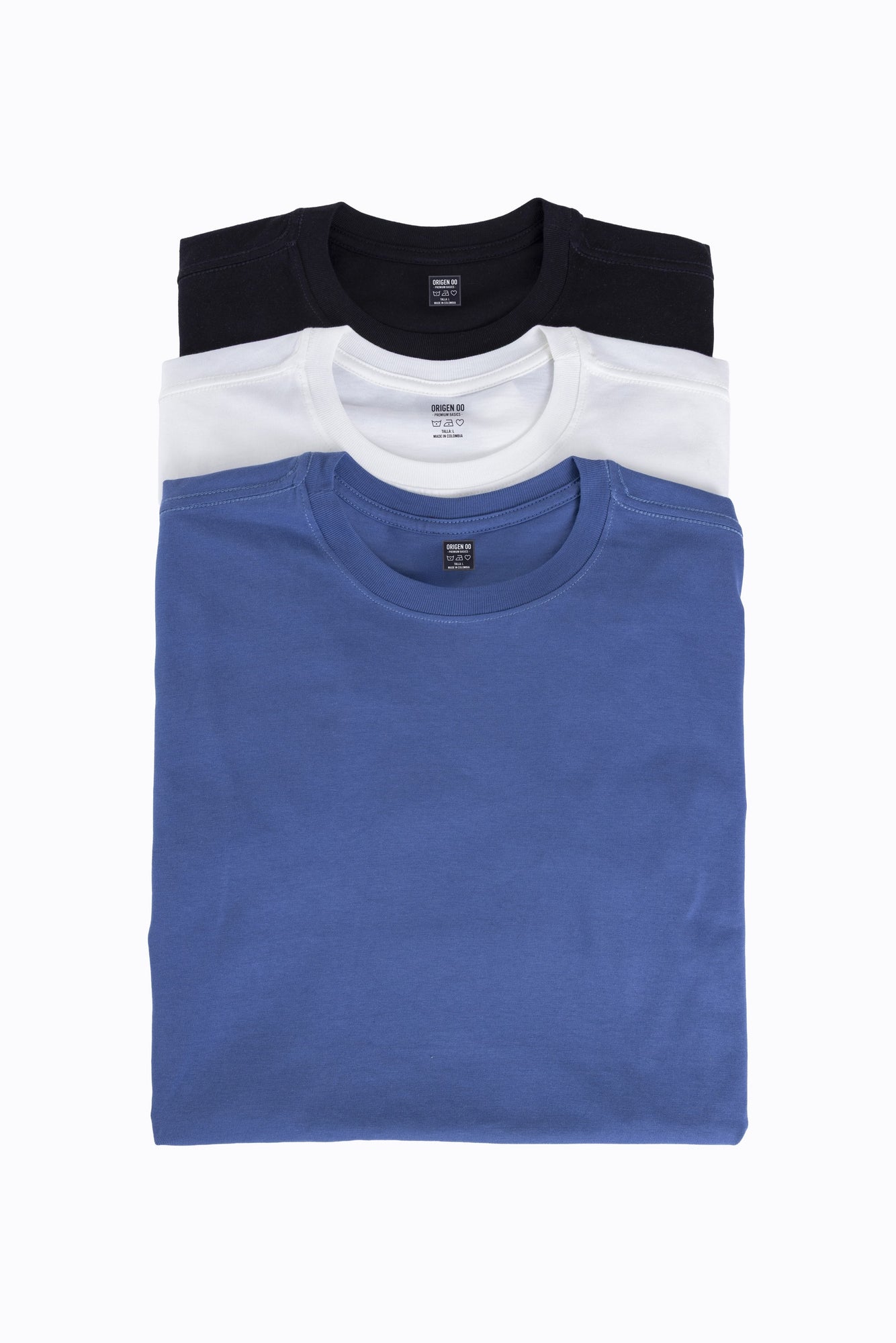 Pack de 3 Camisetas Soft- 100% Algodón $69.000 c/u