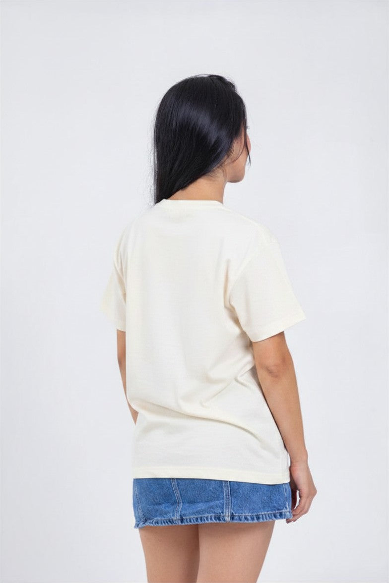 Camiseta para ELLAS Alto Gramaje Regular- ¡Nuestra joya! OFF WHITE